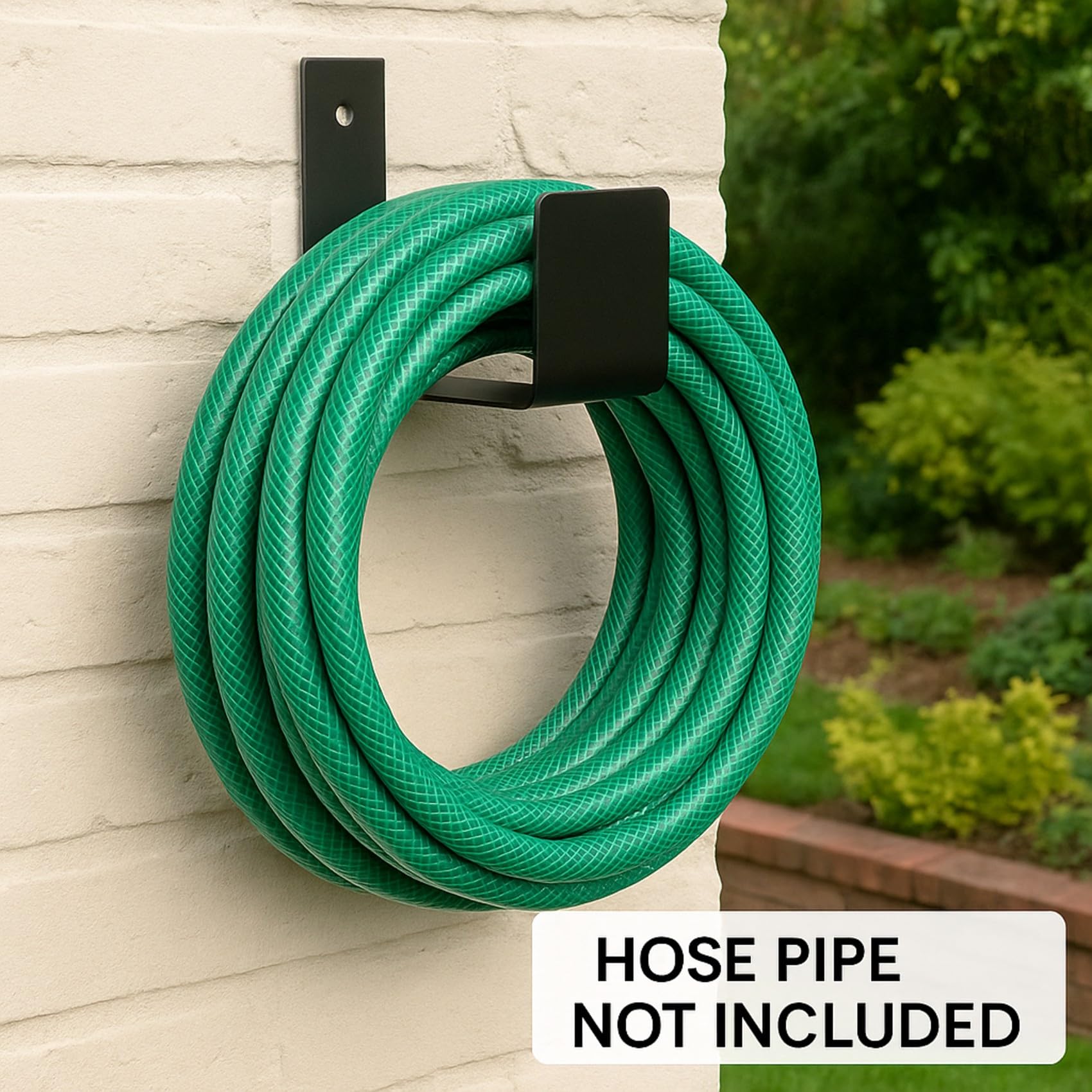 PulGos Heavy Duty Metal Pipe Stand – Sturdy Wall Mounted or Portable Hose Holder, Strong and Durable Design for Garden, Yard, or Outdoor Use, Secure Storage Solution for Irrigation and Watering Pipes - Image 6 thumbnail