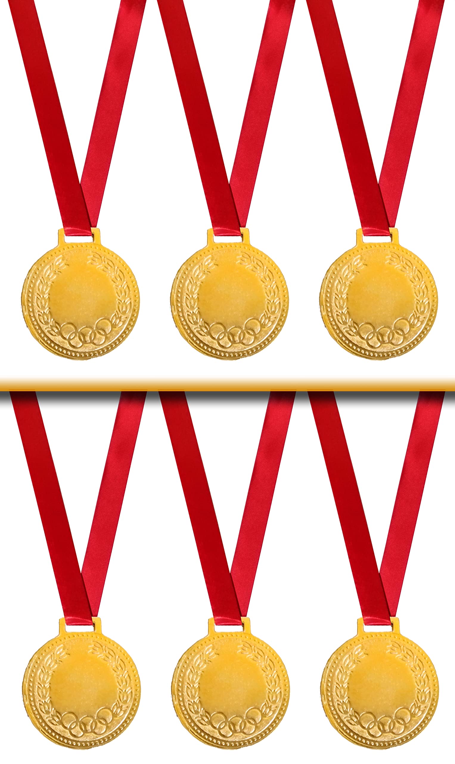 Be Win Olympic Designed Medals for Sports Copetetions Medals/Functions Medals/Throw Ball Medal/Cricket Medals/Volleyball Medals (6)