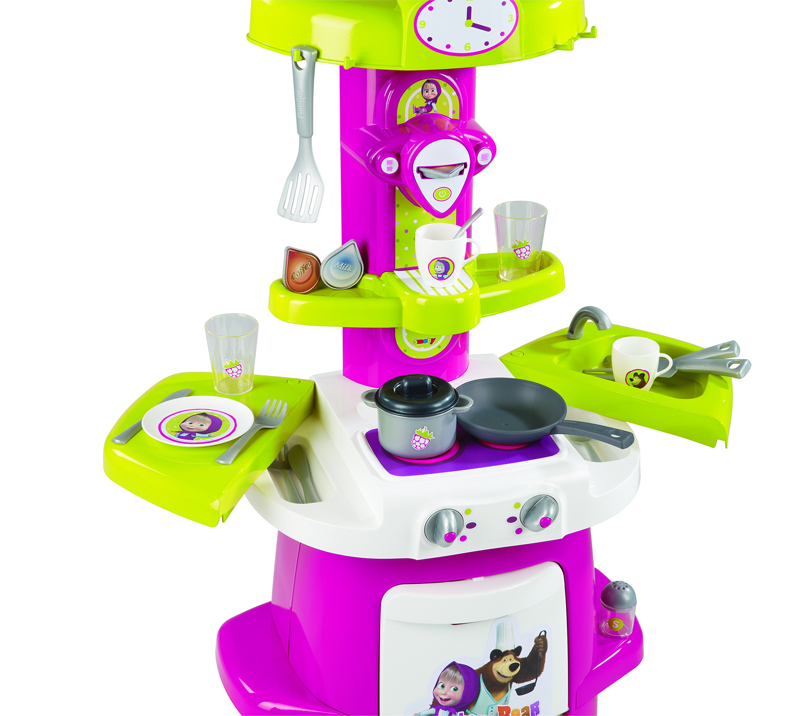 Pizza Masha Y El Oso Juegos De Cocina Peluche Grande Smoochy Pals