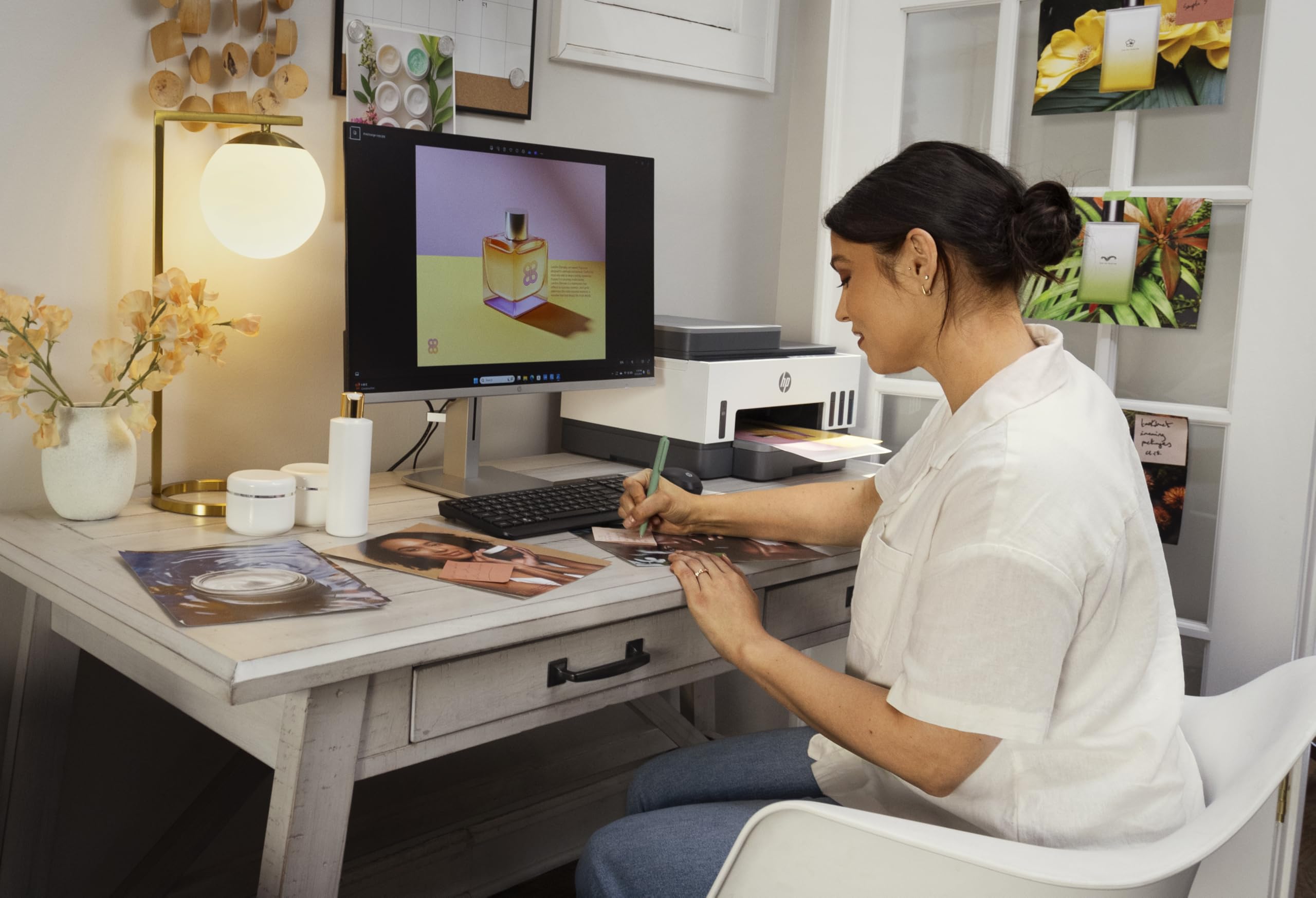 HP Smart Tank 7307, Impresora multifunción a Color, Inyección de Tinta, Wi-Fi, AAD 35 Hojas, impresión automática a Doble Cara, Escaneo y Copia, Tinta incluida hasta 3 años