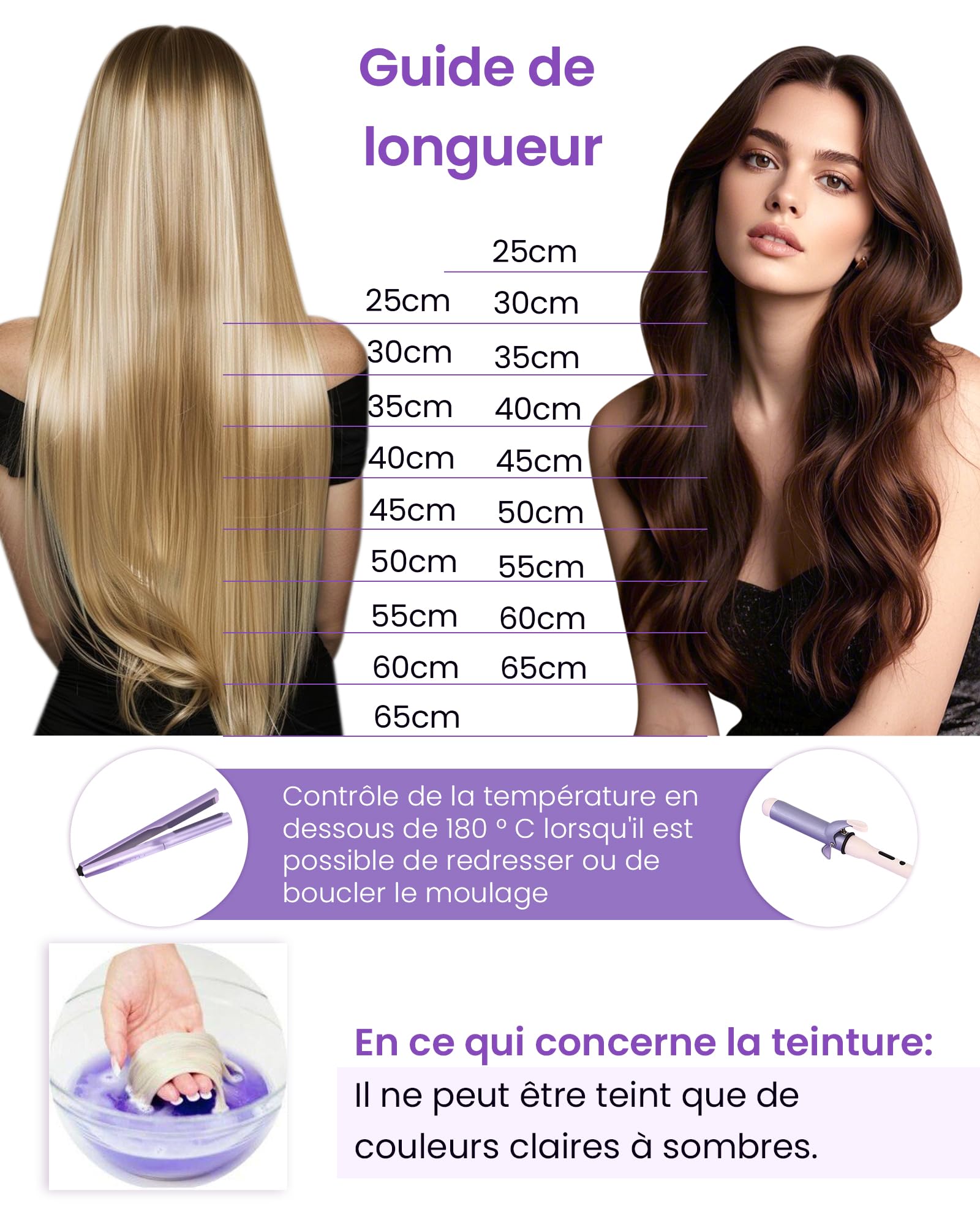 LaaVoo Extension Cheveux Naturel Adhesive Noir Profond 20pcs 55cm Humain Cheveux Extension Adhesif 50g Lisse #1