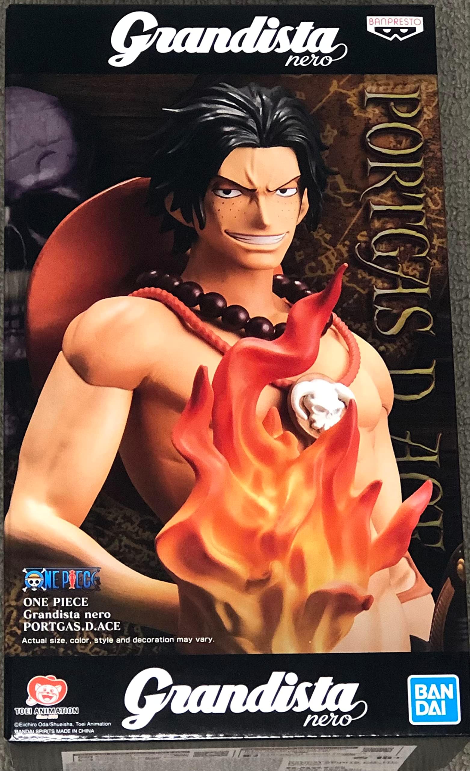 One Piece Portgas.D.Ace Grandista Nero Figure