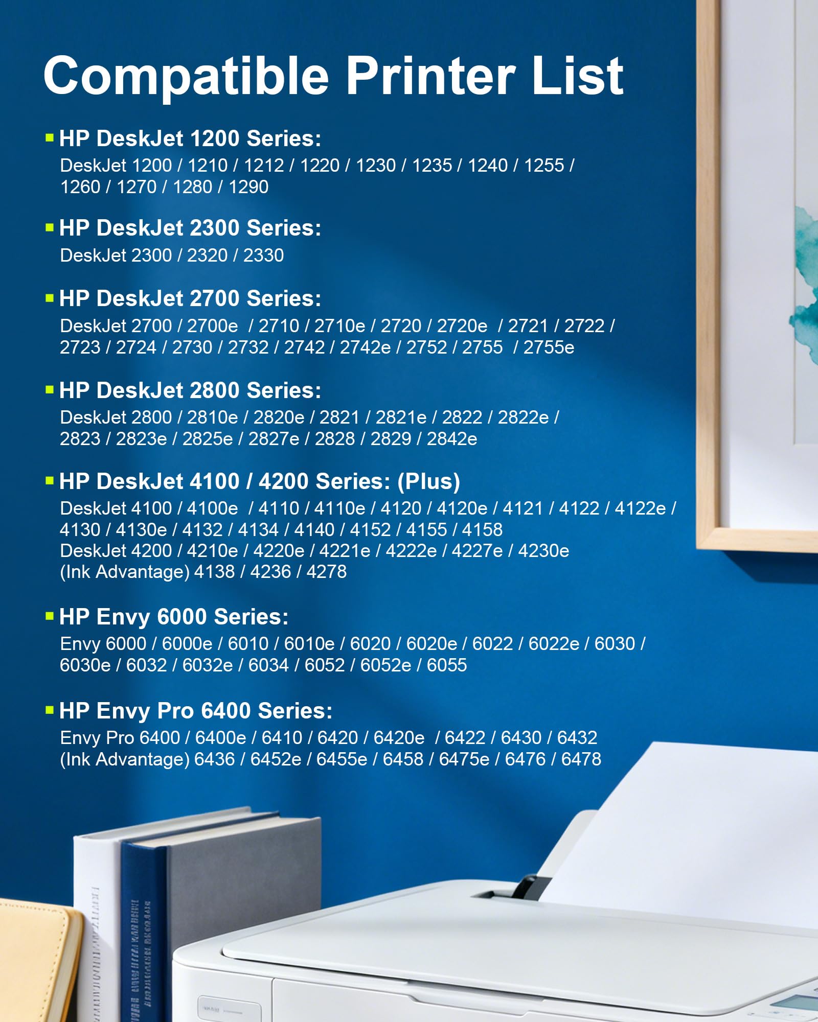 Cartuchos 305XL, Tinta Impresora 305 para HP 305 XL Negro y Color Multipack -1200 Pages-Compatible para DeskJet 2800e/ 2810e/ 2820e/ 2700/ 2720e/ Plus 4120/4110 pour HP 6000/ 6020e/ 6032e/ 6420e