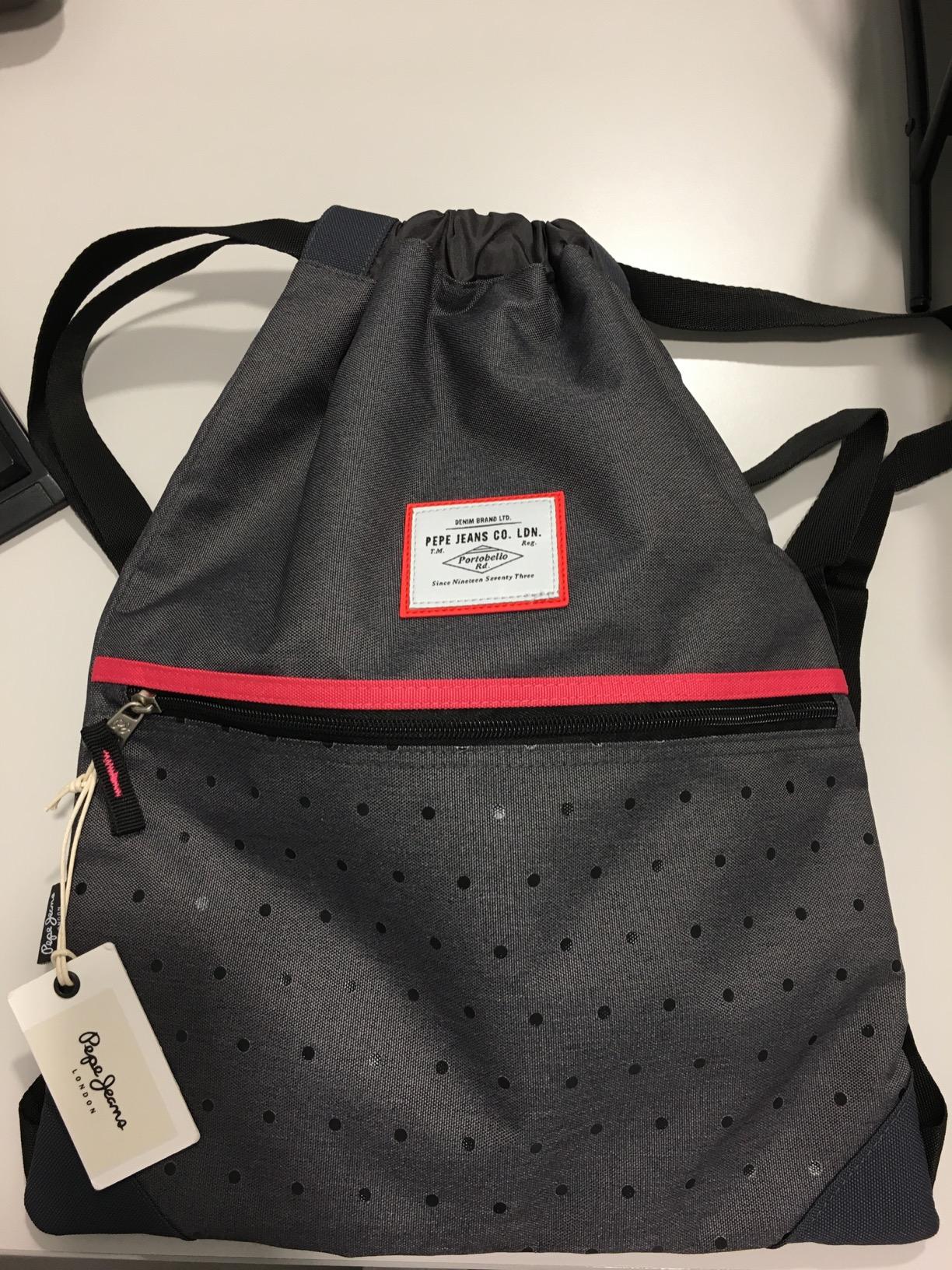 Pepe Jeans Rucksack Rosa – 30,5x44x15 Cm, Polyester, 20 Liter, 2 Hauptfächer, Für Schule & Freizeit