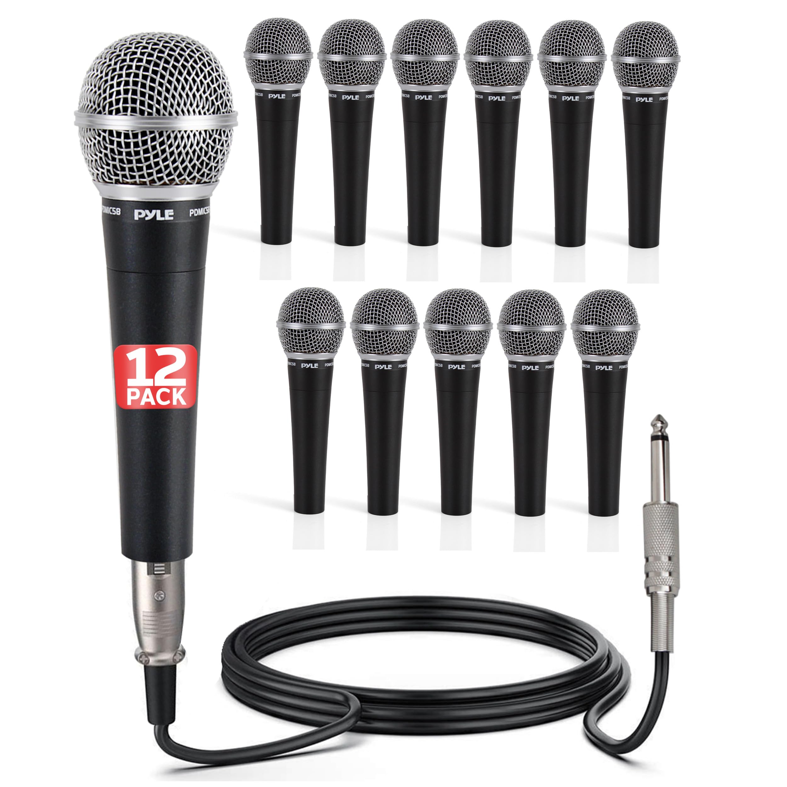 Amazon.com: Pyle Professional Dynamic Microphone - 12-Pack