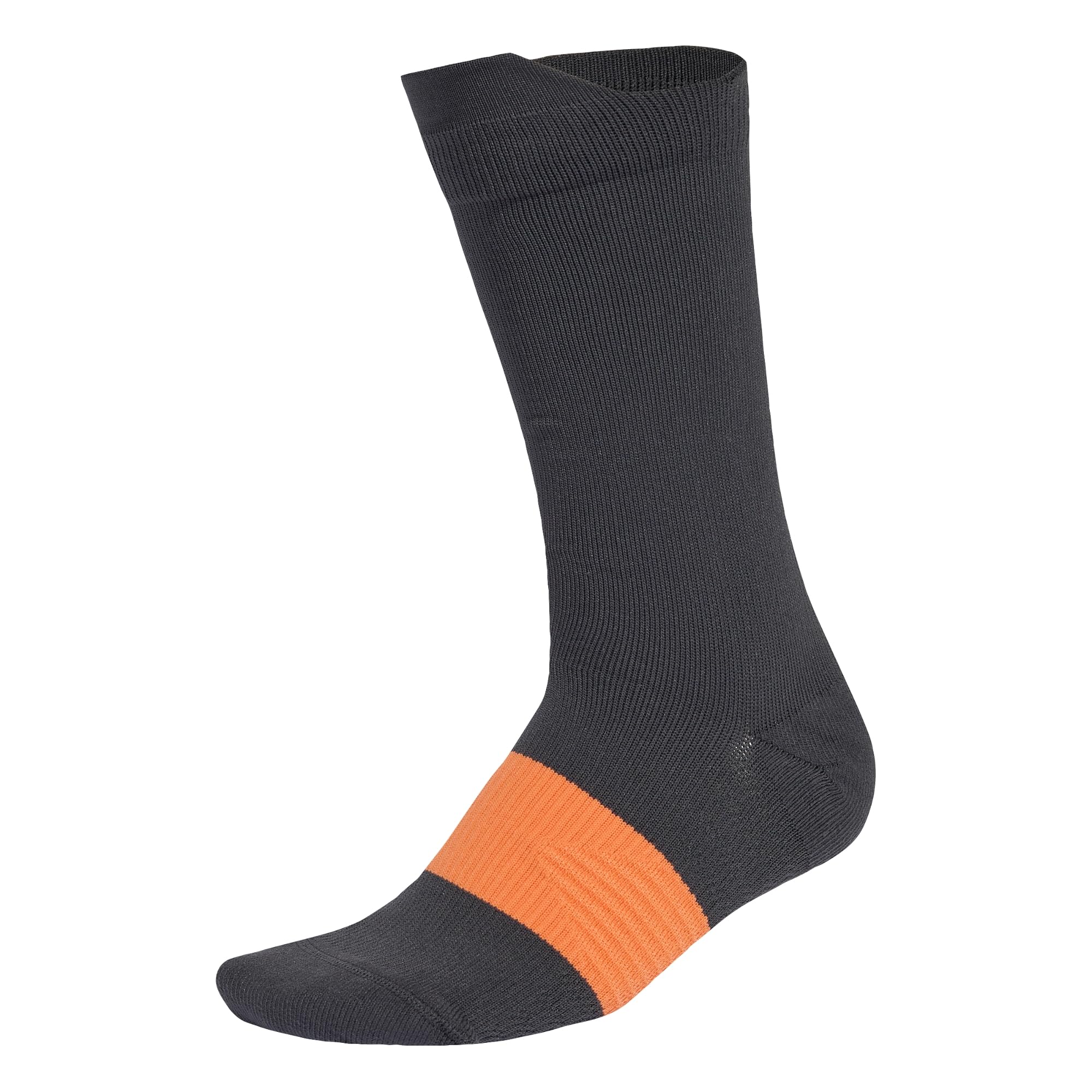 adidas Unisex RUNxGRAPHIC Sock 1PP, carbon/Dusky Orange, 4.5-6