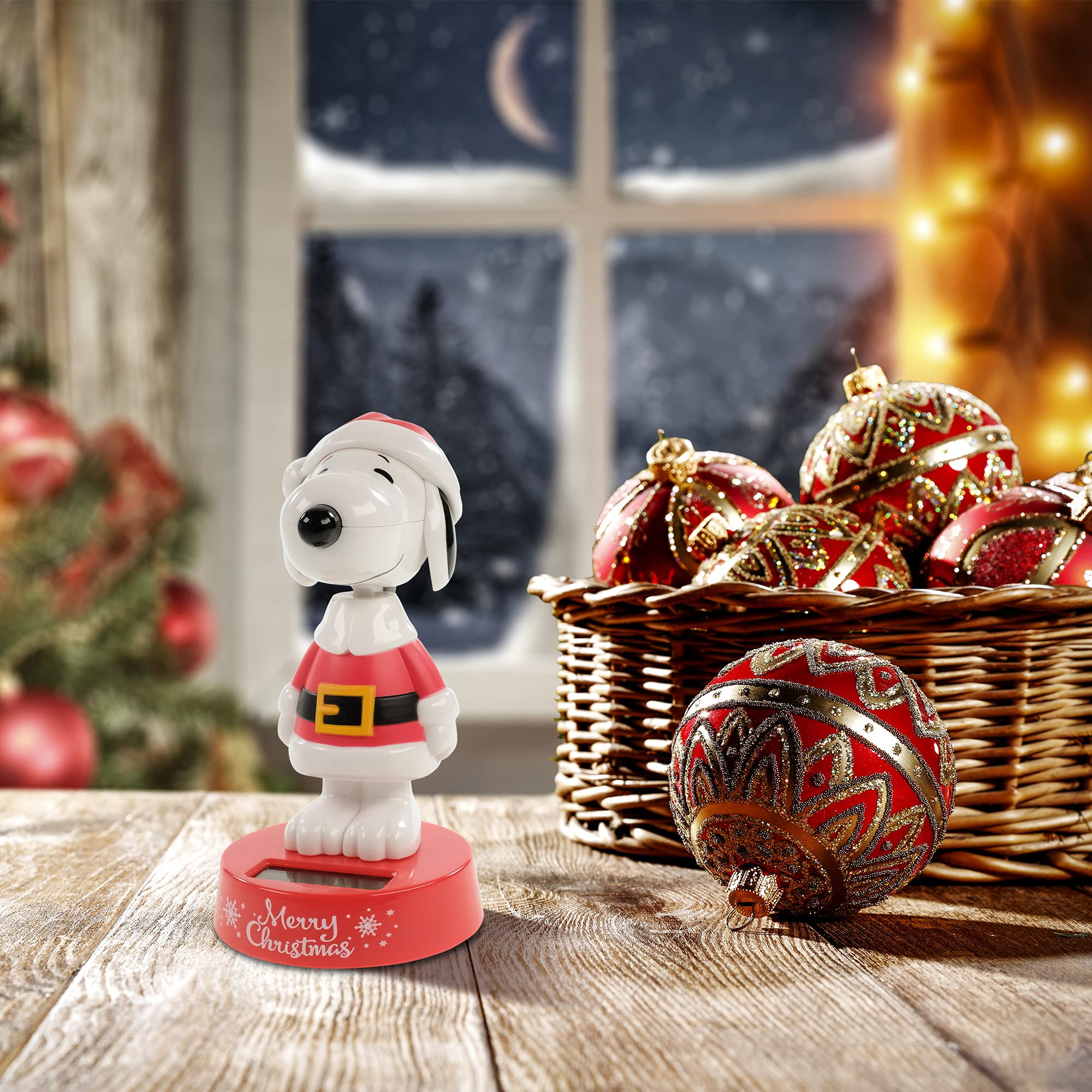 SNOOPYサンタと 仲間のオーナメントの3体セット SNOOPYサンタと 仲間のオーナメントの3体セット SNOOPYサンタと 仲間の