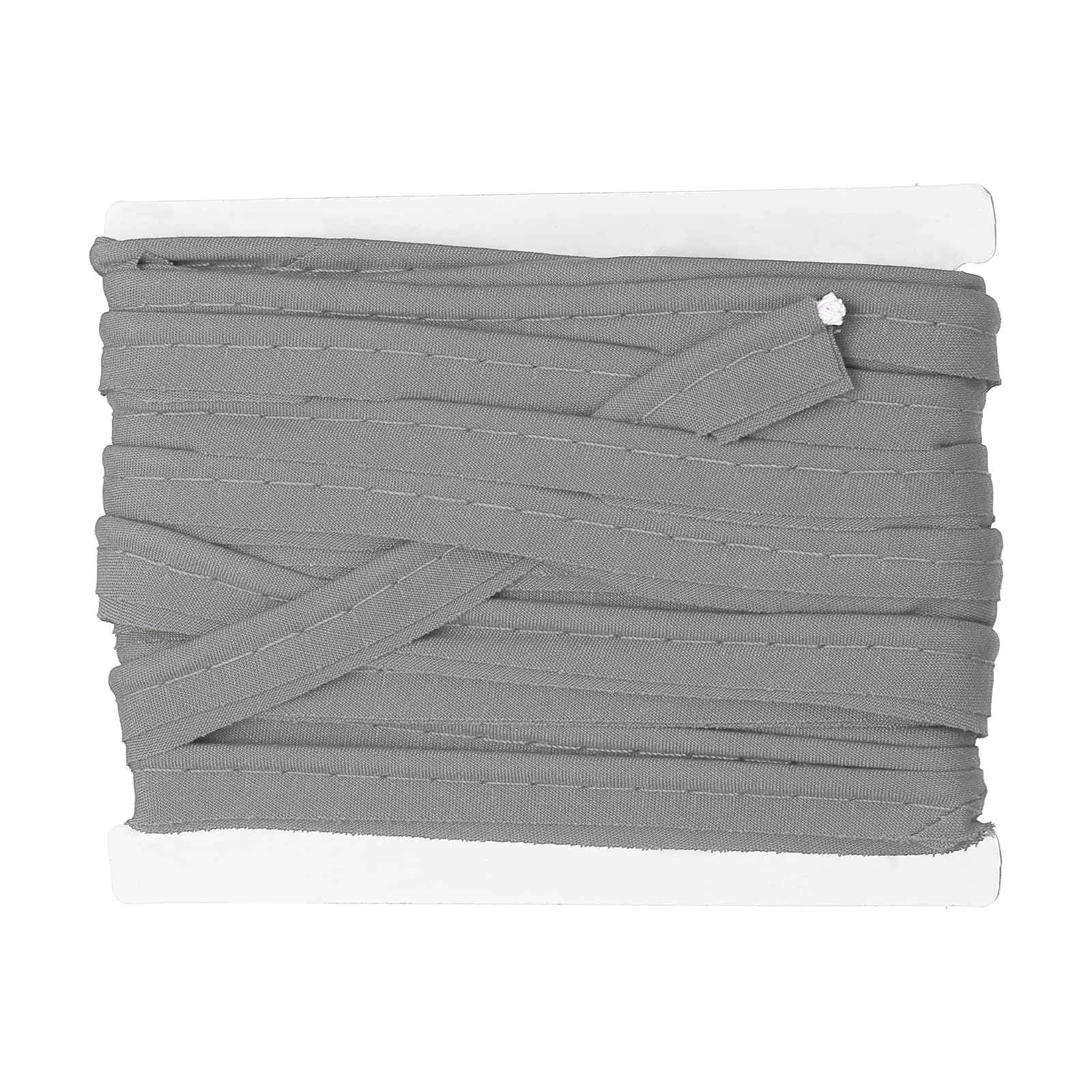 sourcing map Piping Trim Bias Tape, 1 cm 5.5M, Grey — image 1