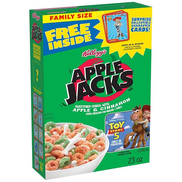 Kellogg’s Apple Jacks Breakfast Cereal,