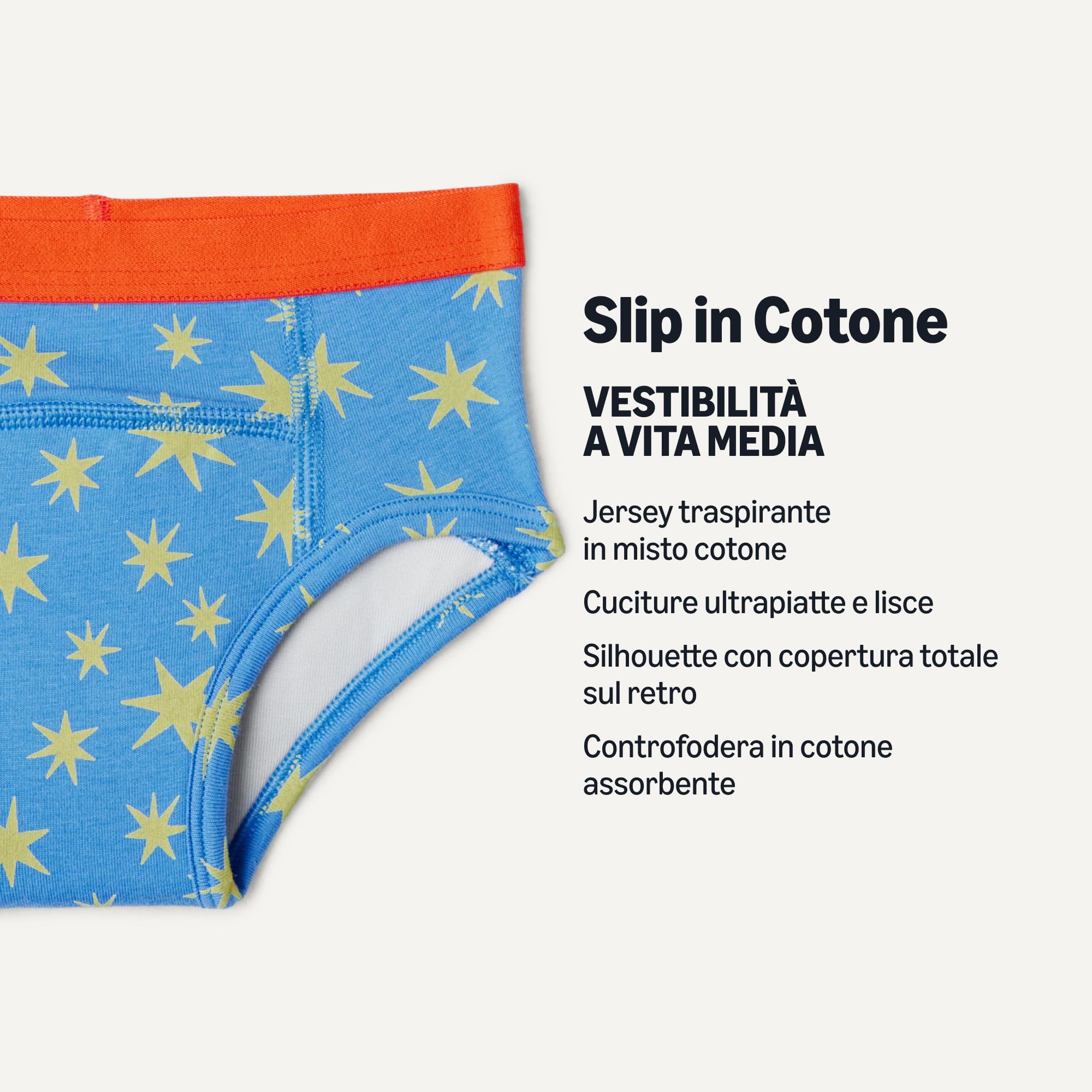 Amazon Essentials Mutandine da Apprendimento in Cotone Unisex - Bambini e ragazzi, Confezione da 4