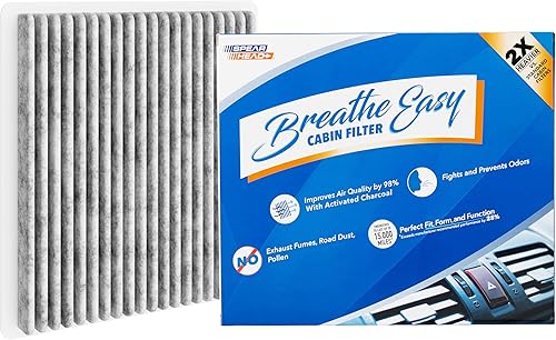 Miniatura 150 de Spearhead Premium Breathe Easy - Filtro de cabina con hasta un 25% más de vida útil con carbón activado