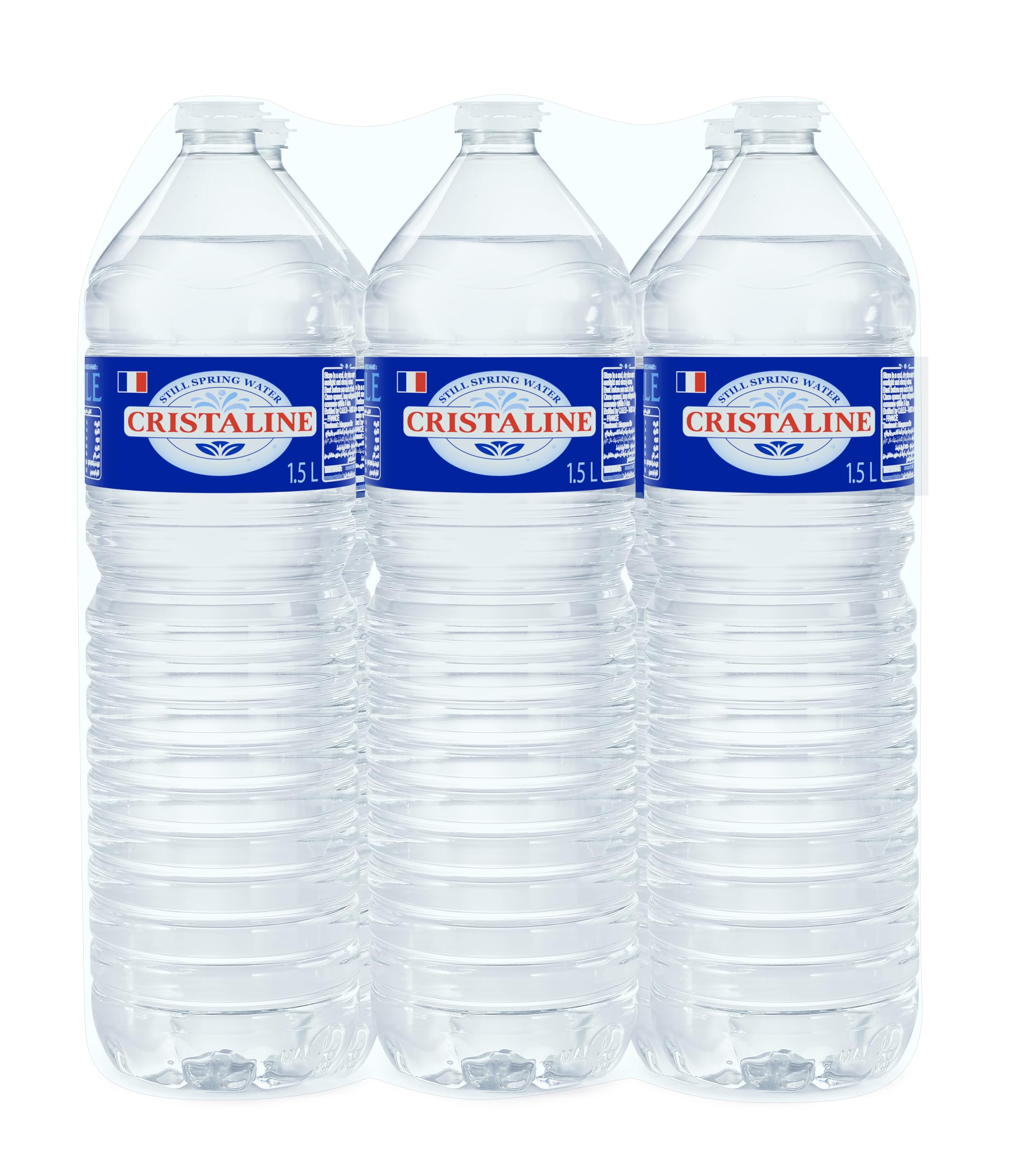Cristaline Natural Spring/Mineral Water 1.5L x 6 Bottles.Cristaline Natural Spring/Mineral Water 1.5L…