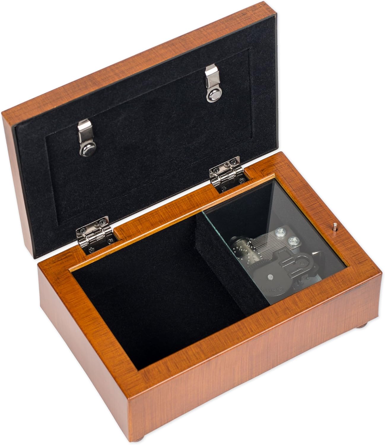 Cottage Garden You are a Blessing in My Life Woodgrain Embossed Jewelry Music Box Plays Amazing Grace