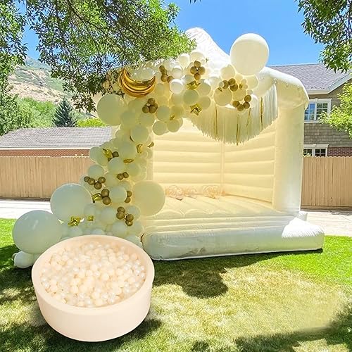 Miniatura 6 de Realhaha Pelotas para niños pequeños, paquete de 100 bolas de plástico sin BPA para bebés para juegos de pelotas de boxeo, gran regalo para niños y