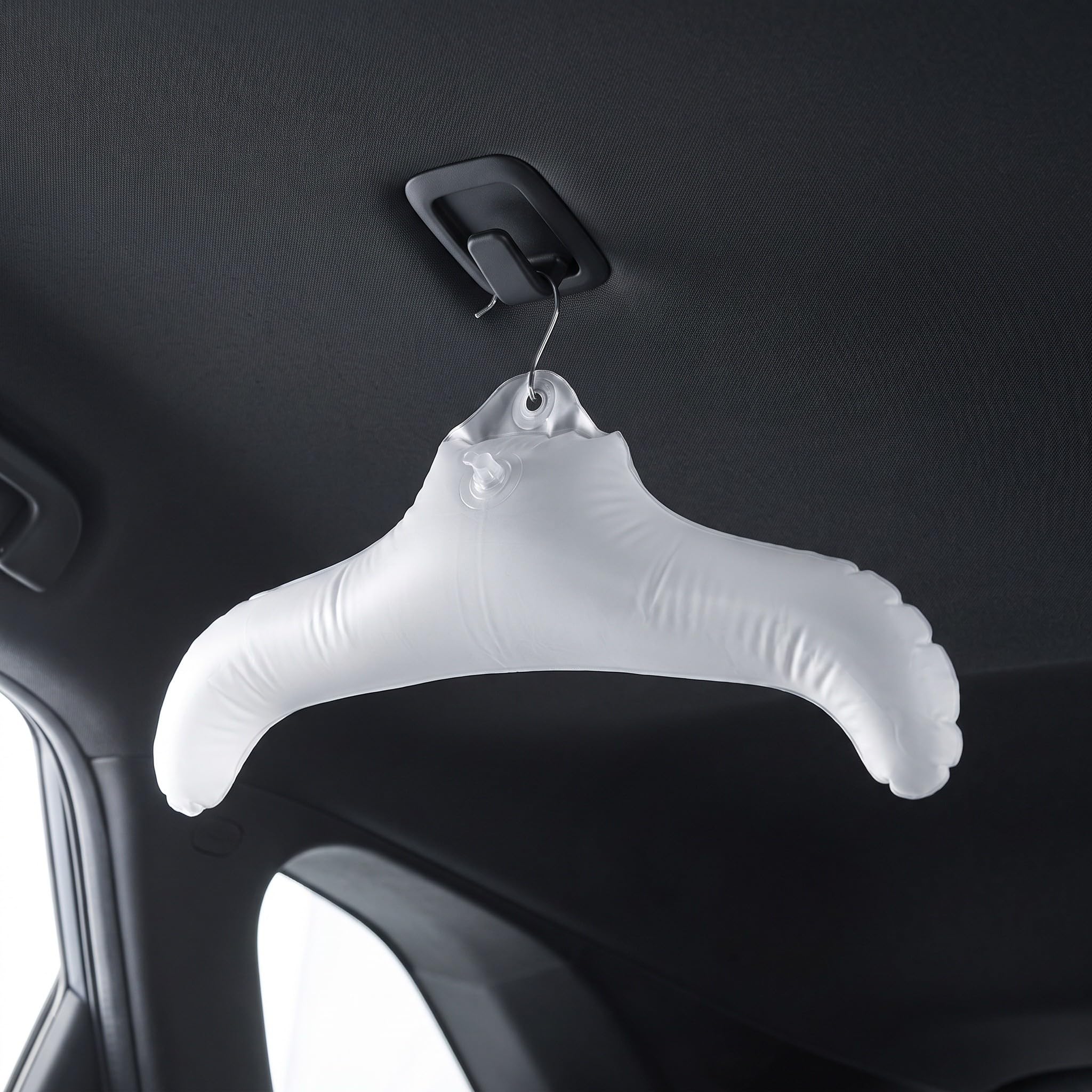 Toddmomy 10 grucce gonfiabili da viaggio pieghevoli per asciugare i vestiti | Grucce gonfiabili per vestiti, compatte, antiscivolo, ideali per riporre cappotti in casa, in auto, in campeggio, al chiuso e