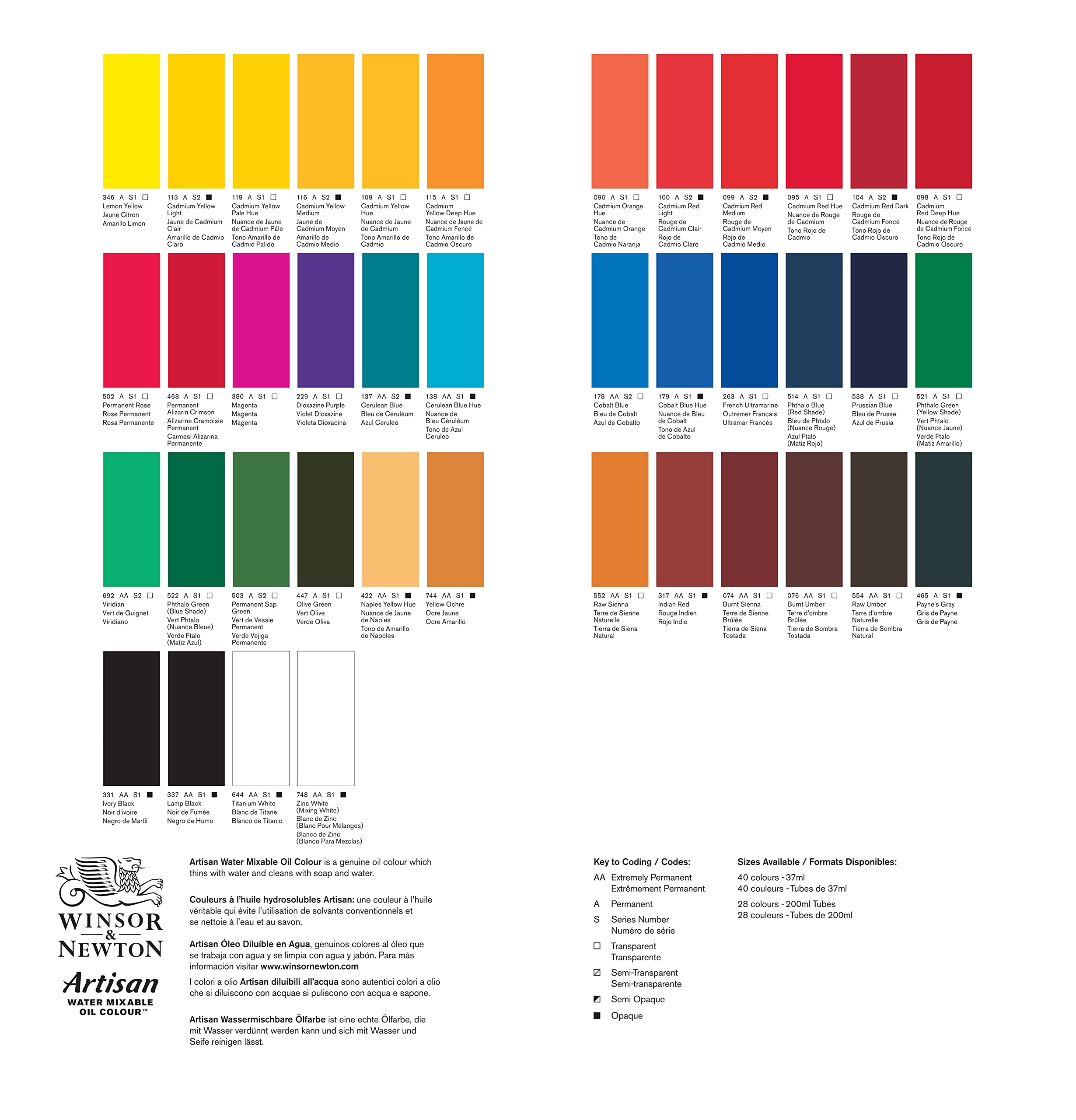 Cobra Artist Water-Mixable Oil Colour Tube 40 Ml - Prussian Blue 508 - High Pigmentation - Solvent-Free - Lightfastness - View #6