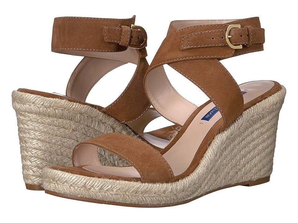

Stuart Weitzman Lexia (Basket Brown Suede) Women's Shoes, Black