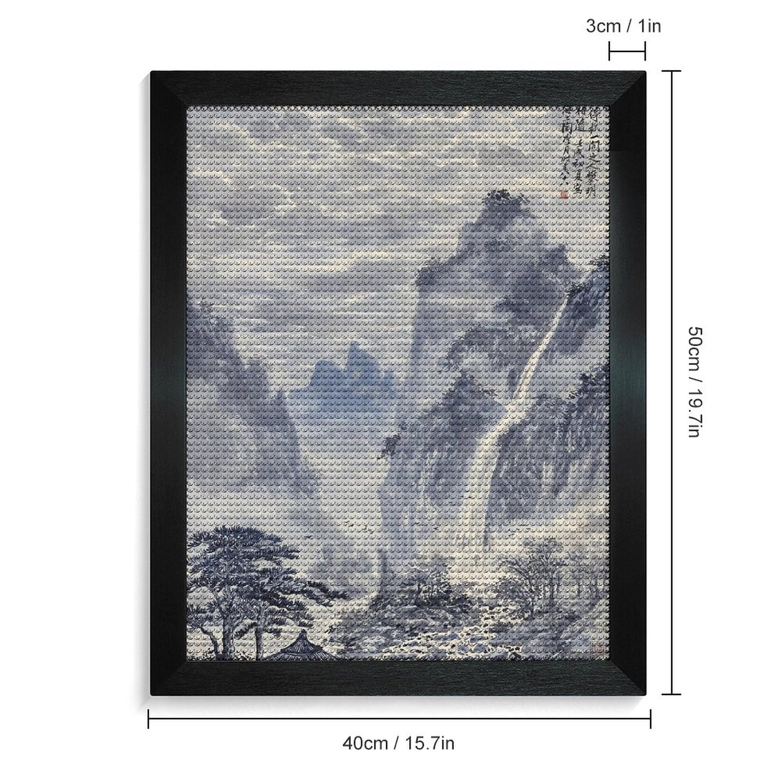 Amazon.co.jp: ダイヤモンドアート 風景 水墨画 5D ビーズアート