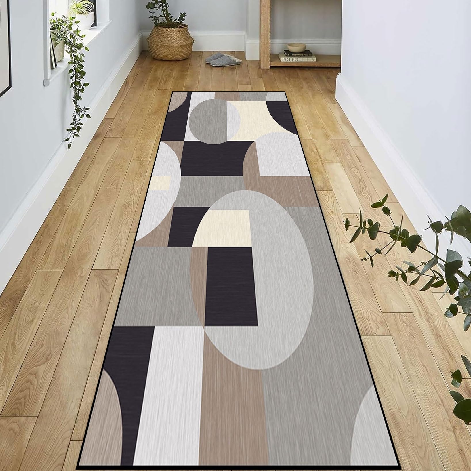 Dywanik Dywanowy Antypoślizgowy 120 x 200 cm Antypoślizgowy Gumowy Spód Dywanik Kuchenny, Chodnik Dywanowy Do Przedpokoju Kuchnia Przedpokój Pralnia, Zmywalny, A