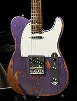 Vista 3 de Censtar Relic - Guitarra eléctrica, cuerpo ELM y cuello de arce, tuerca de hueso, guitarra reliquia de 6 cuerdas, guitarras eléctricas