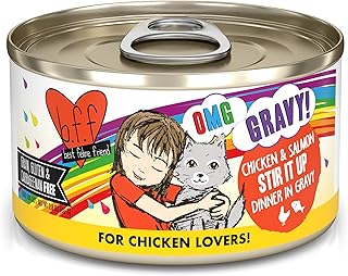 Weruva Chicken & Salmon Cat Food in Gravy