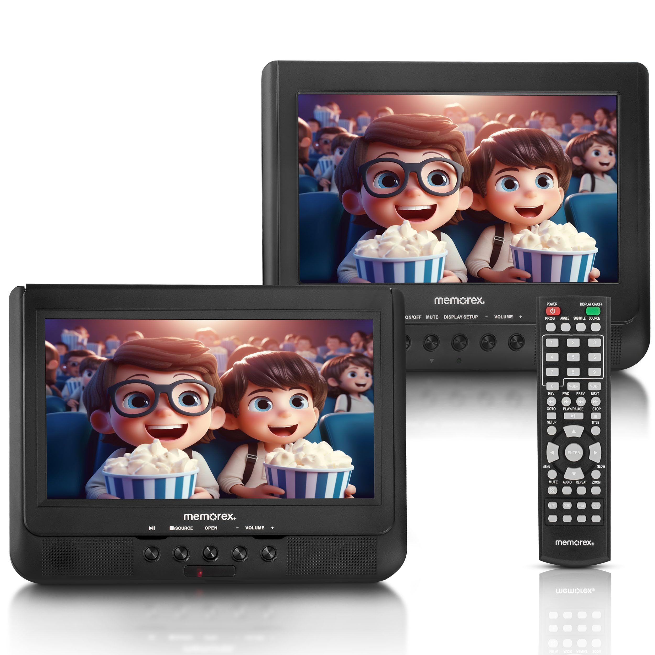 Amazon.com: Memorex 10-Inch Digital Dual Screen DVD Player | Dual