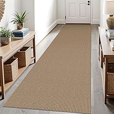 3x10 Beige Yellow White Washable Runner Rug for Kitchen, Soft Classic Runners with Non-Slip, Non-Shedding Distressed Floral Rug for Hallways Door mat Indoor Bedroom Indoor