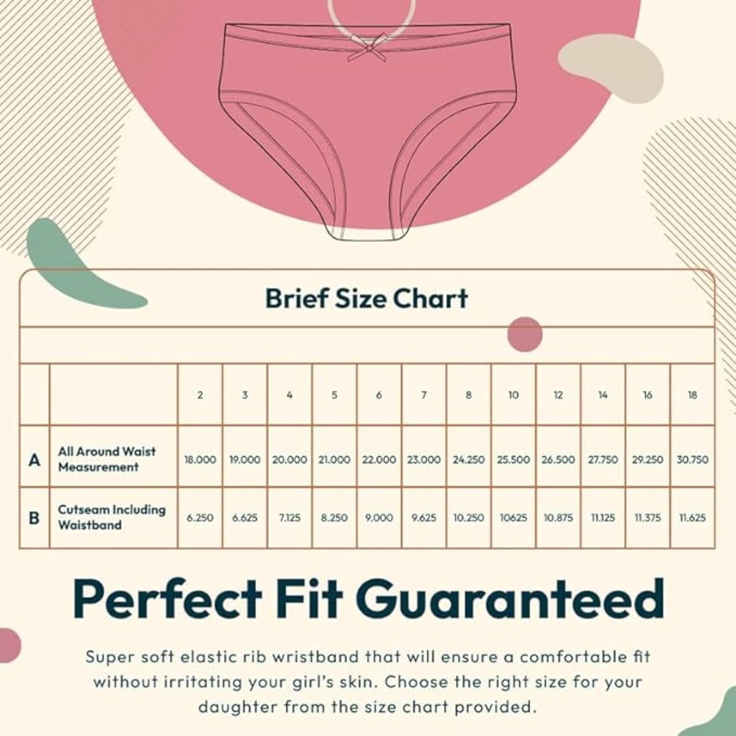 Feathers Girls and Toddler Underwear - Kids Underwear - Super Soft Cotton - Image 7