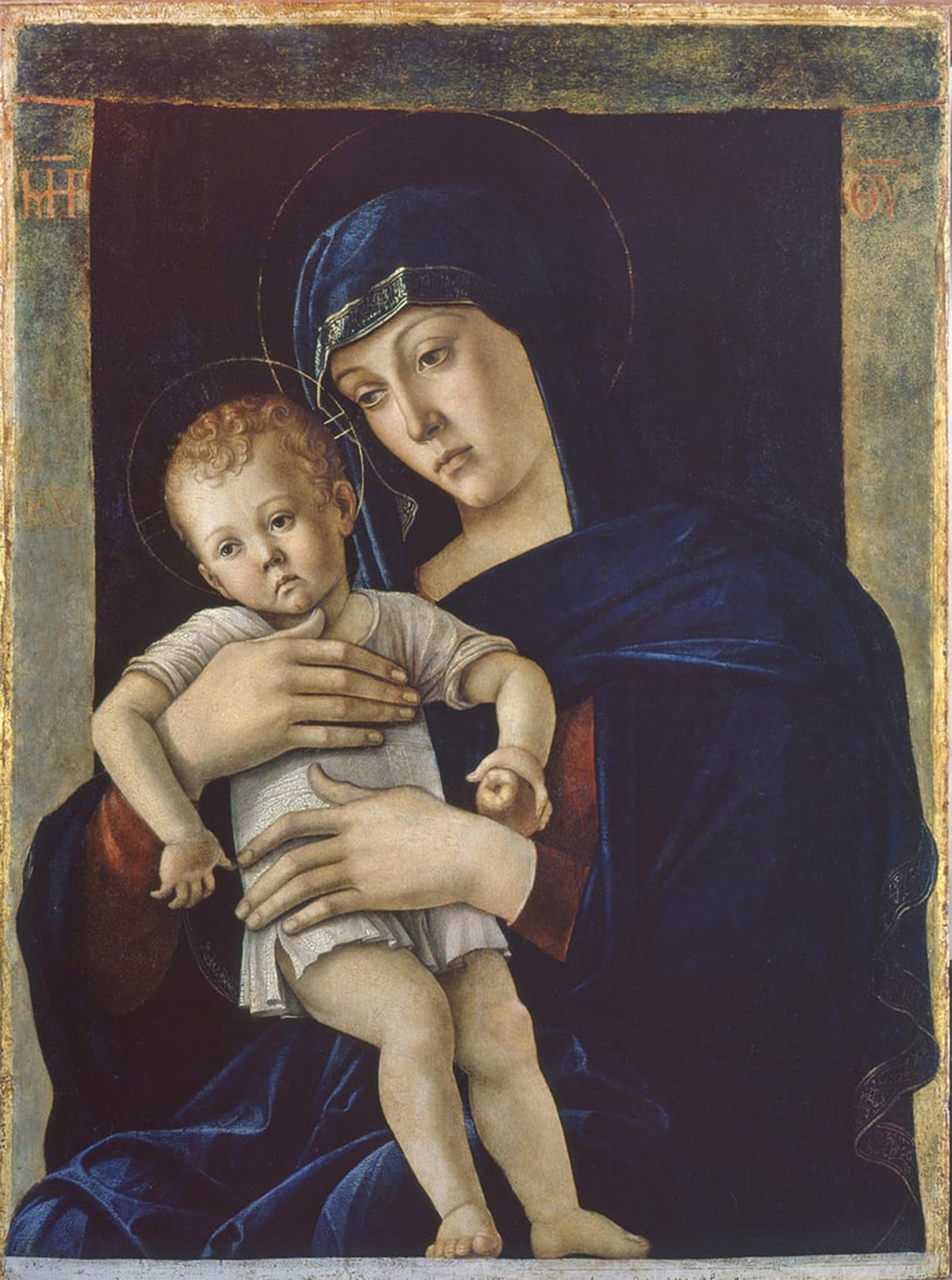 ARTXLXXBN Famous Painting Canvas Artwork Graffiti Print Lady and Child by famous artist Portrait Canvas Image for Home Decor 60x90cm