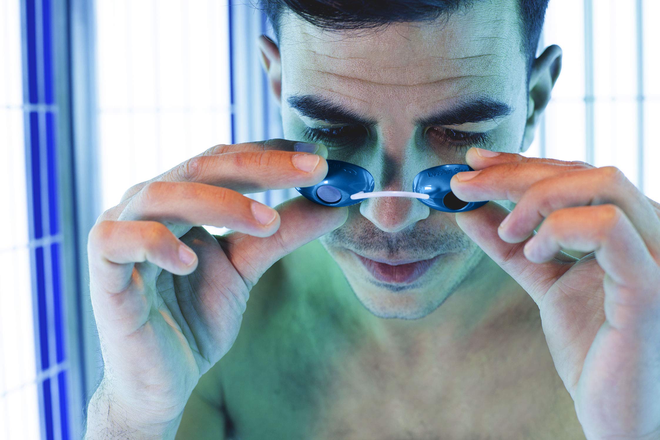 Gafas protectoras premium para solarium, concepto mejorado [2024], incluye libro electrónico y caja de almacenamiento, gafas de protección UV para tomar el sol EN170..
