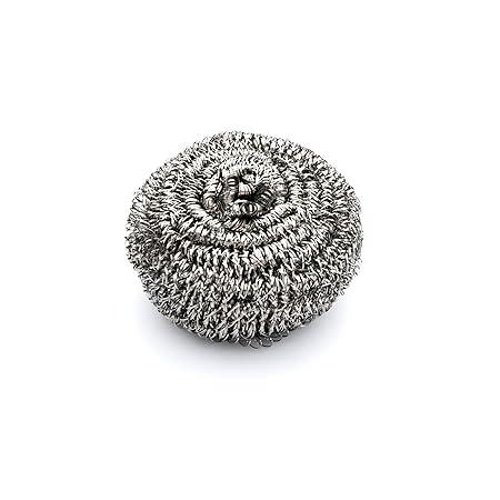 Sparkmate By Crystal Stainless Steel Multipurpose Scrubber/Scourer 15gram (Pack of 1)
