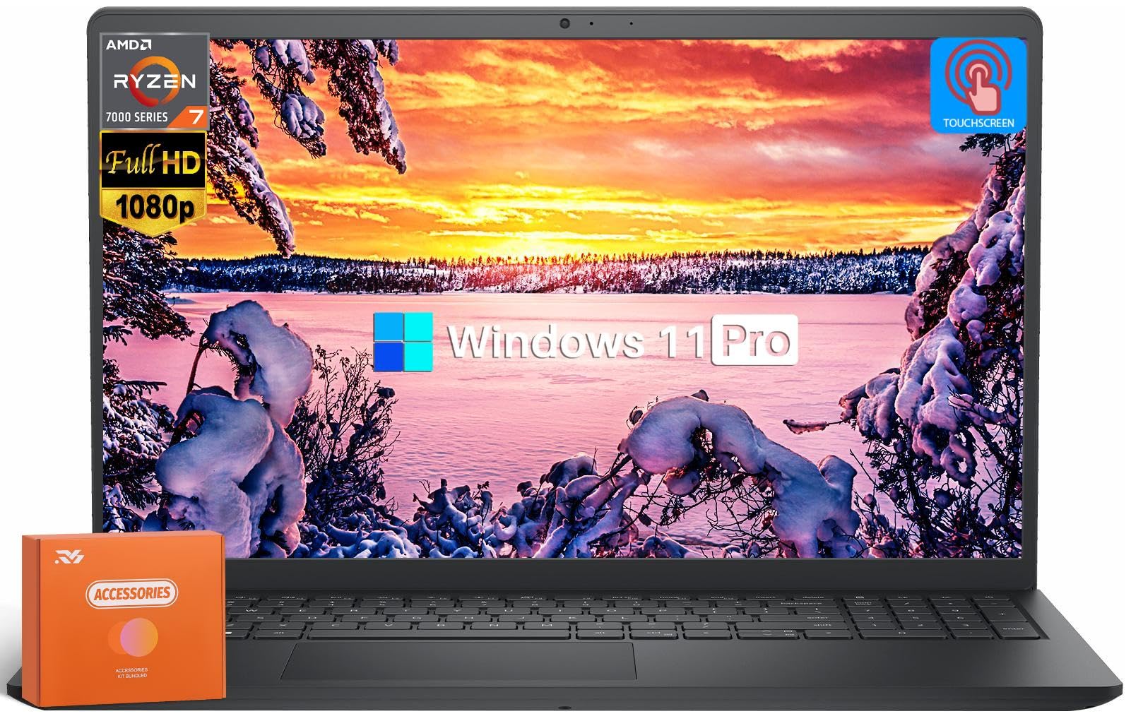 Amazon.com: Dell Inspiron 15 3535 Touchscreen Laptop for Business