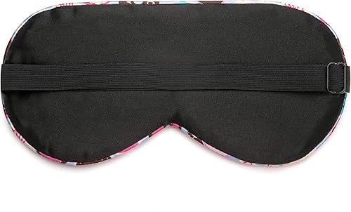 Miniatura 6 de Divertidas máscaras de seda para dormir con correa ajustable, cómodas y suaves, con bloqueo de luz para mujeres, hombres y adolescentes (donut)