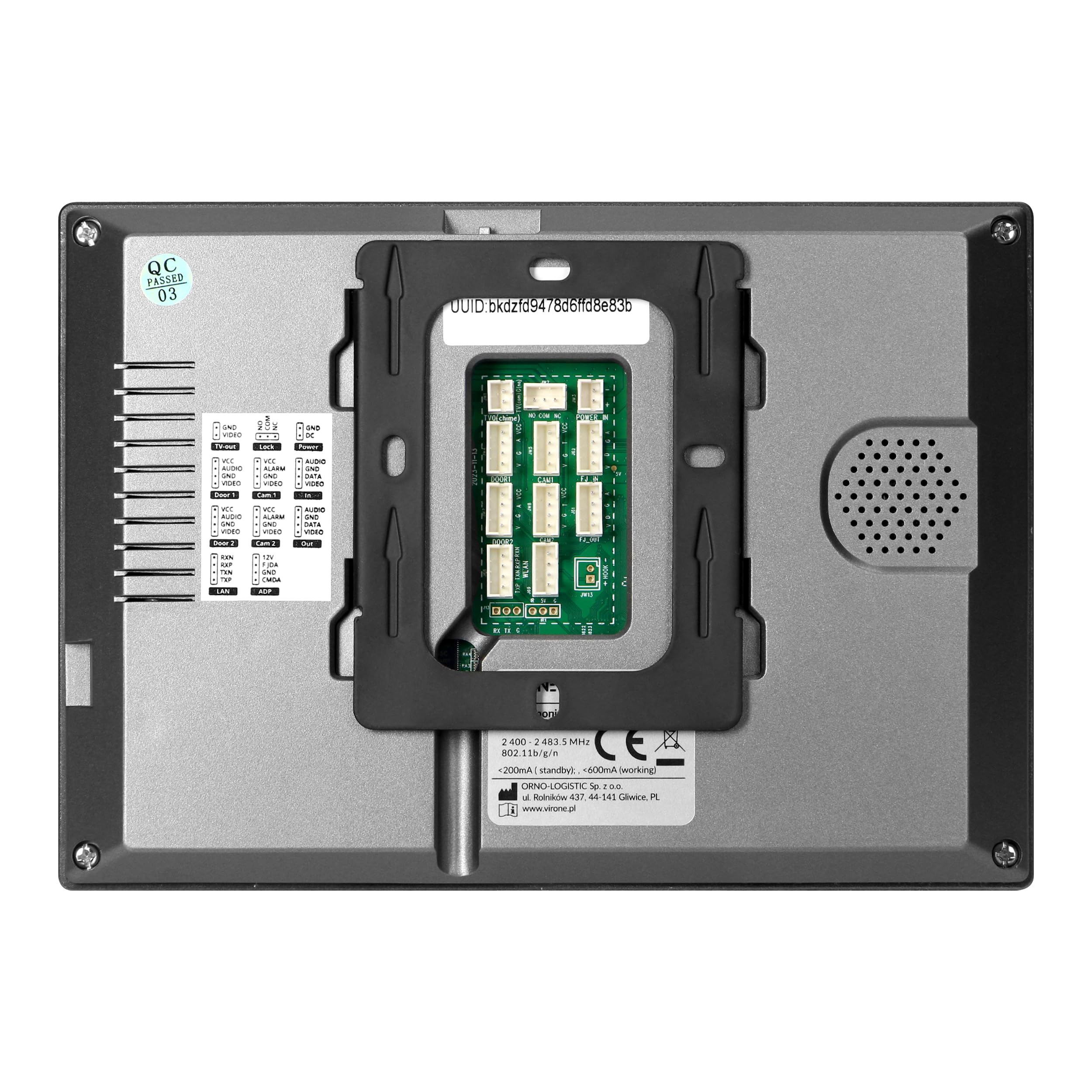 Videoportero Unifamiliar Video Portero Automatico WiFi con Apertura de Puerta Full HD 1080p - App Tuya Smart Cámara Exterior IP65 - Ángulo 144° Lector RFID (10, Pulgadas)
