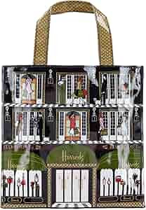 ハロッズ　カゴバッグ Amazon | （ハロッズ) Harrods 正規品 裏地付き トートバッグ