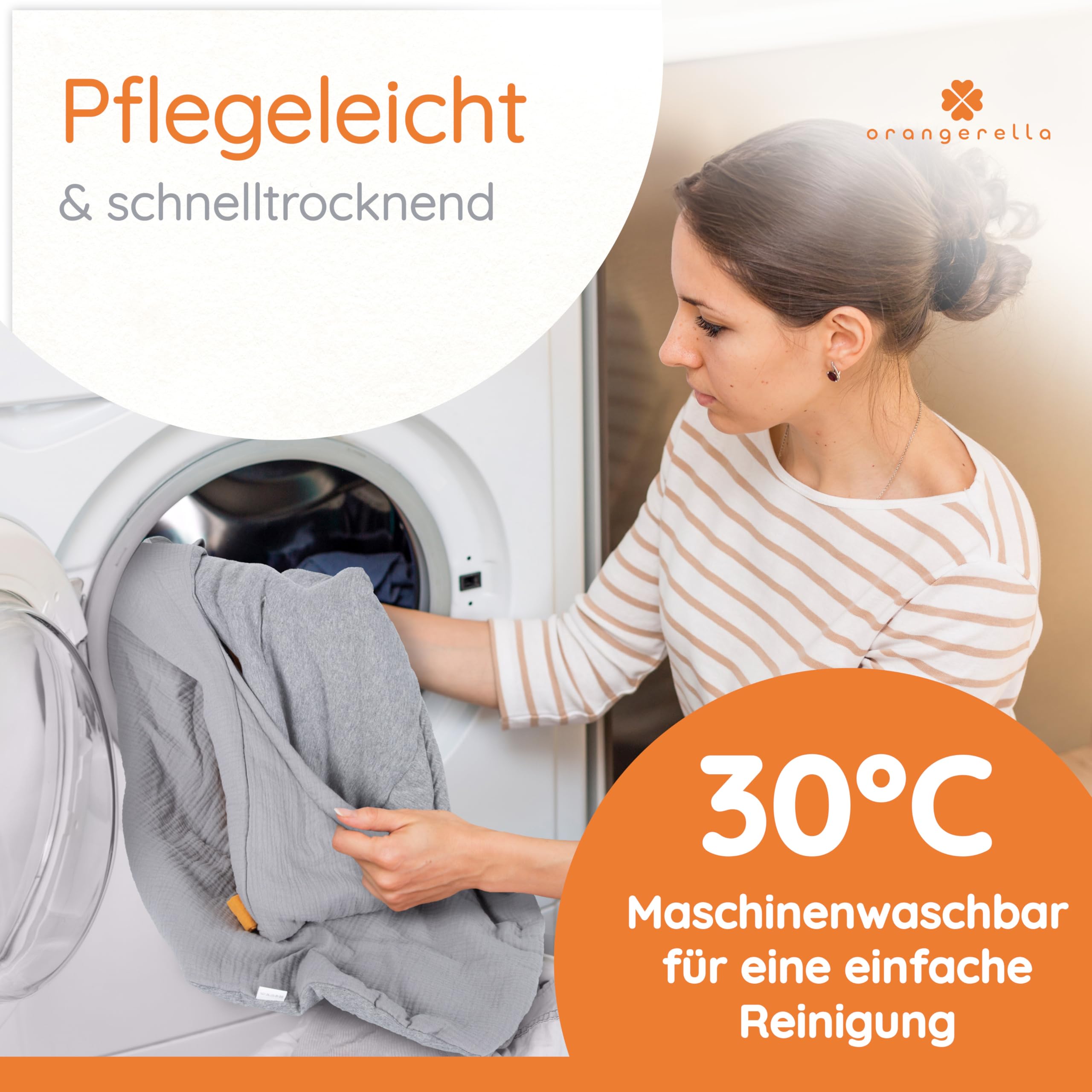 Einschlagdecke Babyschale | Babydecke für Kinderwagen Kindersitze oder Buggy | 100% Baumwolle | Kuscheldecke mit Kapuze | 85 x 85 cm