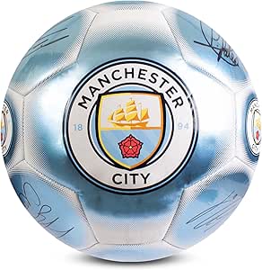 Man City signature football: Club Licensed Manchester City Signature Football - 05