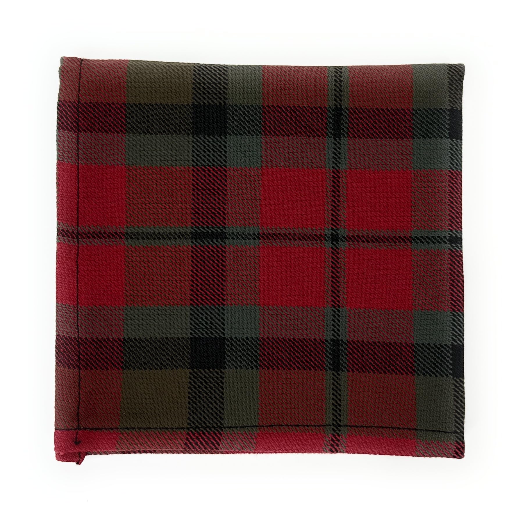 Tartan Tweeds Men's Macnaughton Tartan Pocket Square Handkerchief 26Cm X 26Cm (Macnaughton)