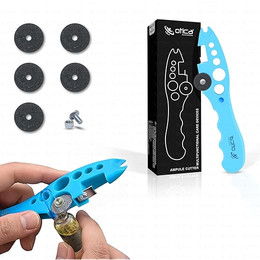 OTICA Ampoule Cutter for Doctors - Blue