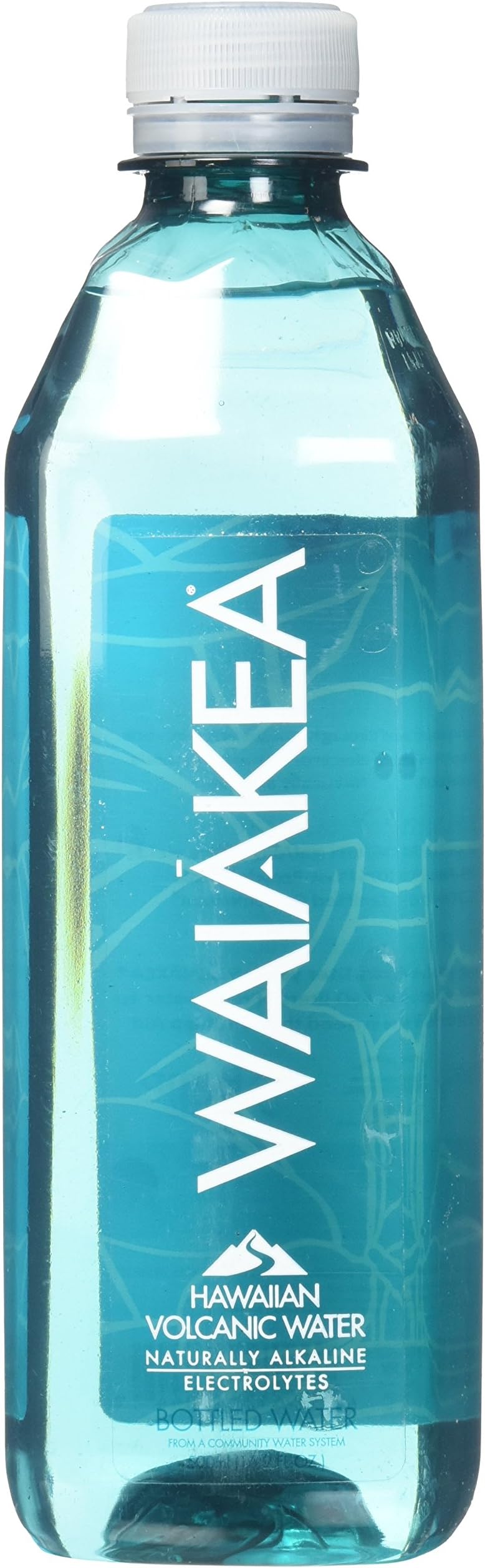 Waiakea Hawaiian Volcanic Water - 18.5 Ounces - 24 ct