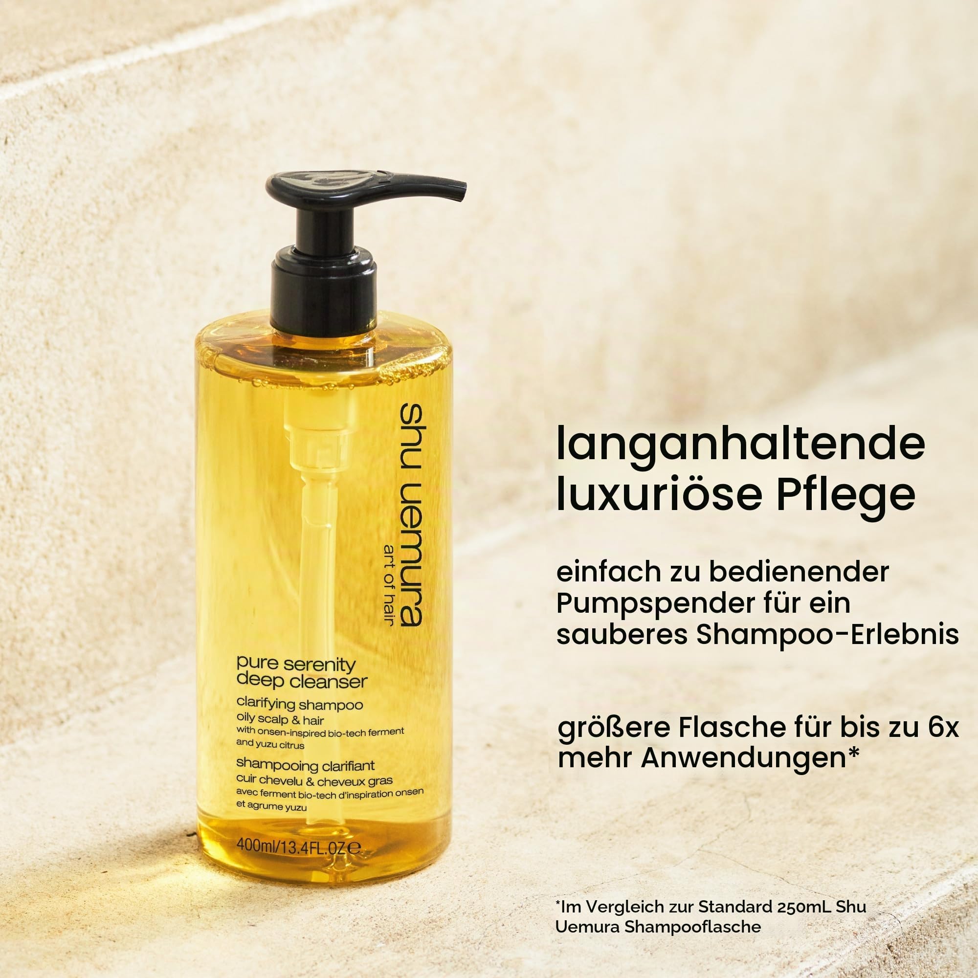 Shu Uemura Deep Clean Pure Serenity Shampoo 400ml