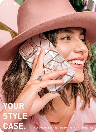 Miniatura 8 de i-Blason Funda para iPhone 15iPhone 14iPhone 13 6.1 pulgadas con soporte para cámara compatible con MagSafe Funda protectora delgada de cuerpo