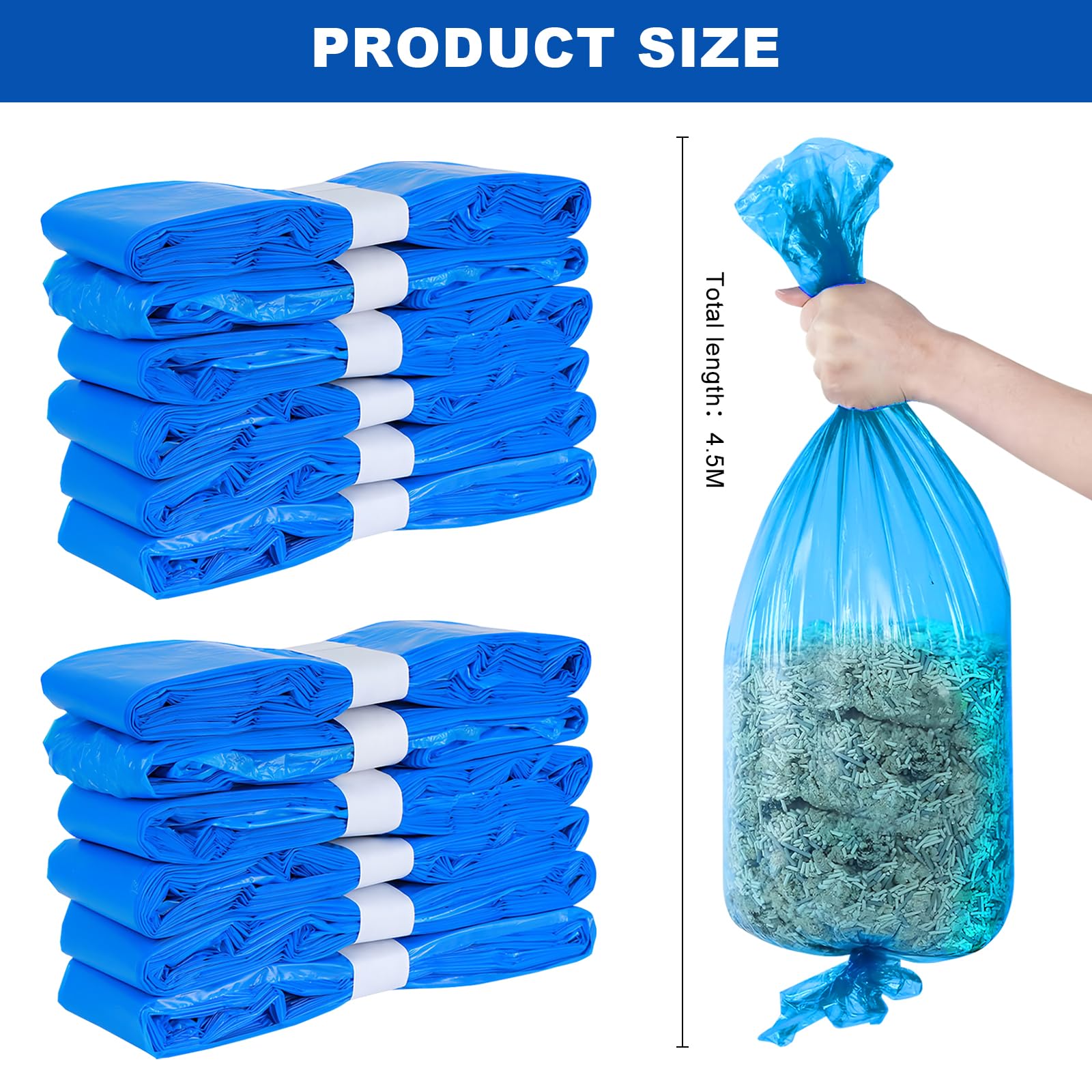 12 Pezzi Ricarica Mangiapannolini Pannolino Sacchetti di Ricarica Antiodore Ricariche Mangiapannolini Ispessito Compatibile con Tommee Tippee Twist & Click LitterLocker