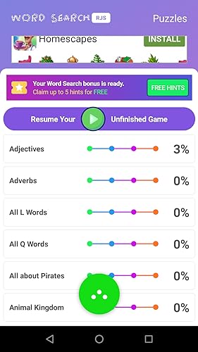 Word Search Puzzle Game