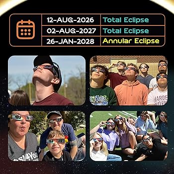 Helioclipse 25 Pack Solar Eclipse Glasses 2026 - AAS Approved