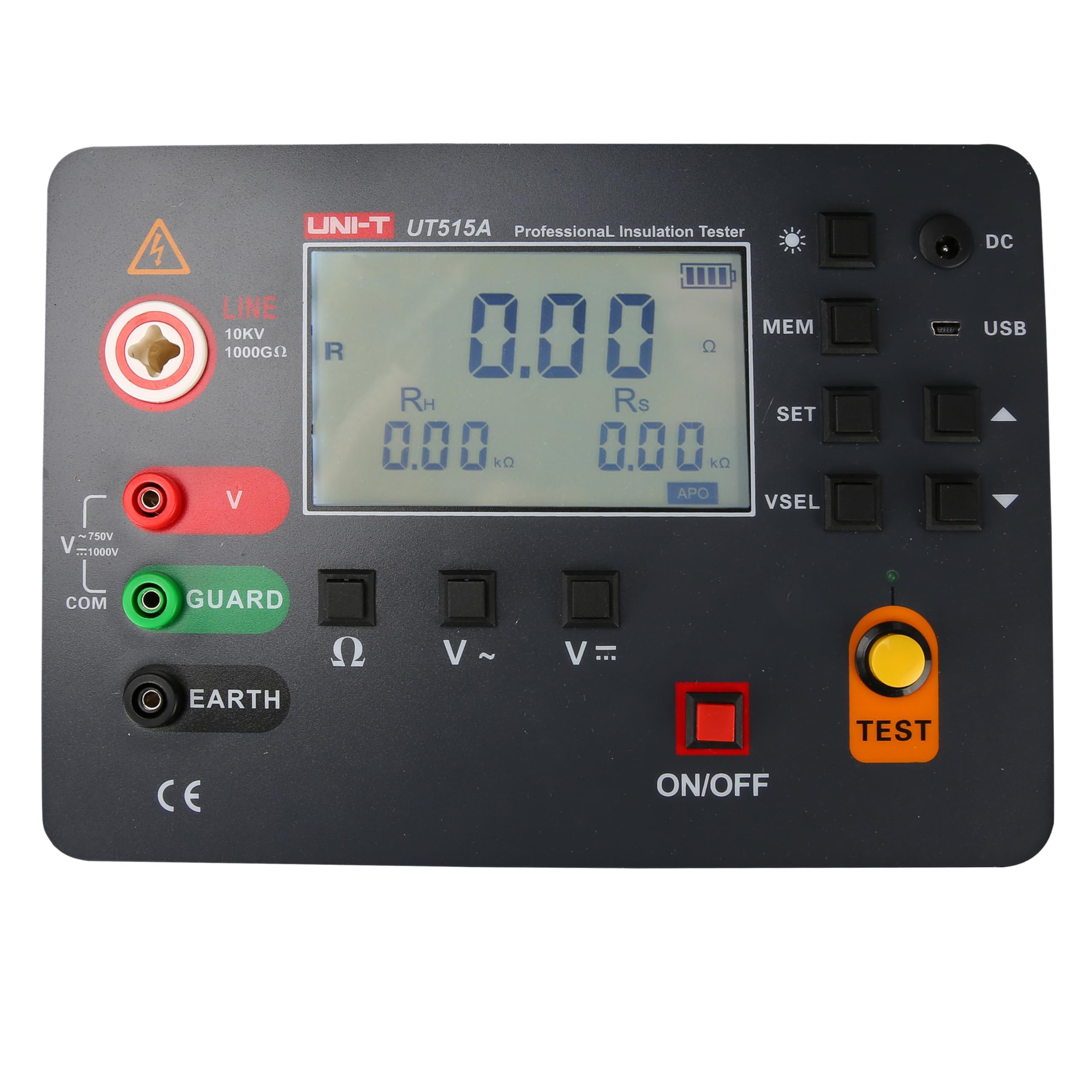 UNI-T UT515A 10KV Insulation Resistance Tester