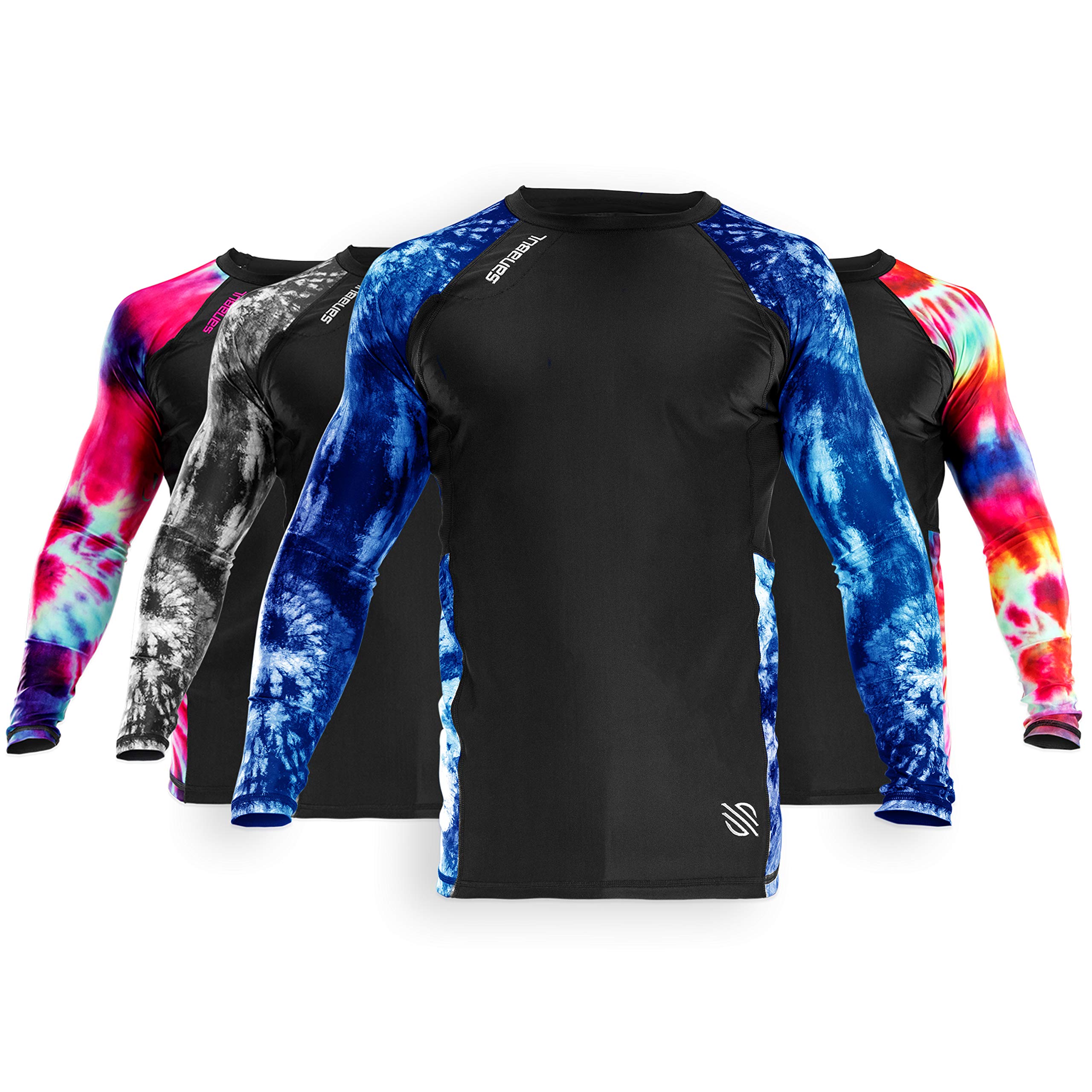 Sanabul Funk Strike Long Sleeve Compression Training Rash Guard for MMA BJJ Wrestling