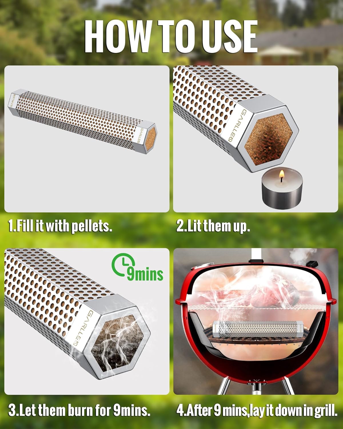 Pellet Smoker Tube 12 Inch - Image 7