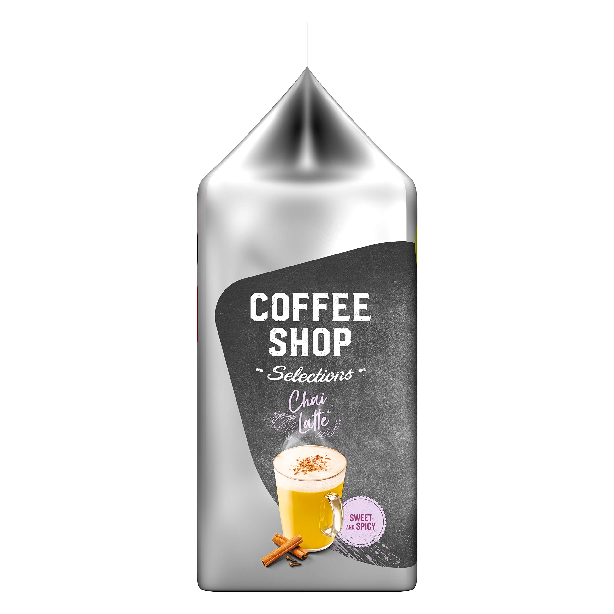 Tassimo Kapseln Coffee Shop Selection Chai Latte, 5 x 8 Pads, 40 Teekapseln