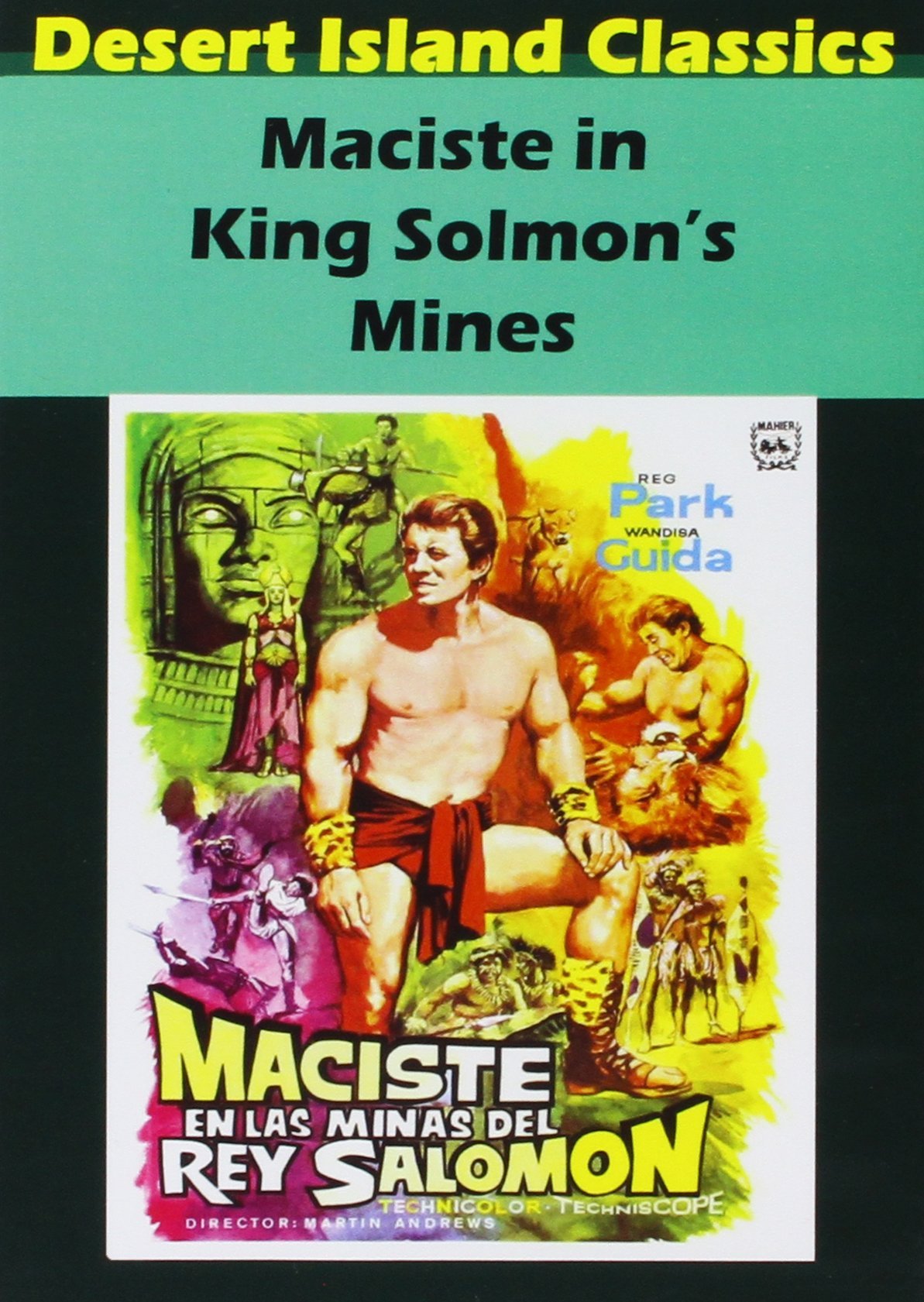 Maciste en las Minas del Rey Salomón DVD recupera el cine péplum descatalogado
